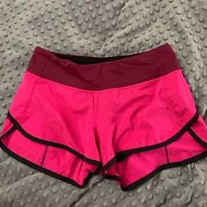 Lululemon running shorts